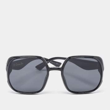 Pre Owned Dior Black Nuance Square Sunglasses