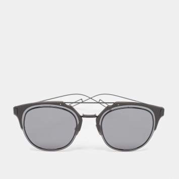 Pre Owned Dior Homme Black Composit 1.0 Wayfarer Sunglasses
