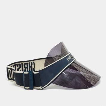 Pre Owned Dior Navy Blue DiorClub V1U Sun Visor