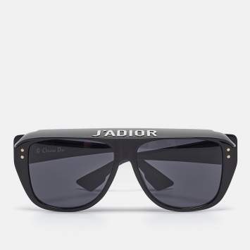 Pre Owned Dior Black Diorclub 2 Vizor Sunglasses