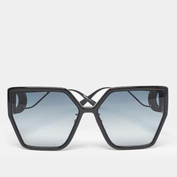 Pre Owned Dior Black Gradient 30 Montaigne BU Butterfly Sunglasses