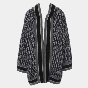 Pre Owned Dior Oblique Hooded Robe
