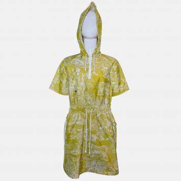 Pre Owned Dior Dioriviera Hooded Short Dress Size M