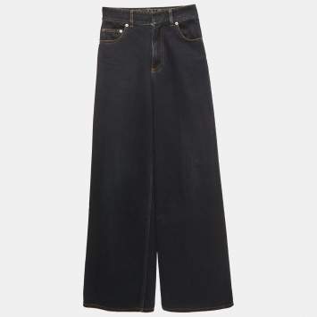 Christian Dior Blue Denim High Waist Flared Jeans XXS Waist 24"