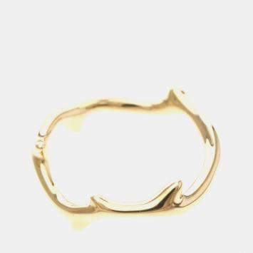 Pre Owned Christian Dior Bois De Rose Ring 18K Pink Gold Fashion Band Ring Pink Gold EU 57
