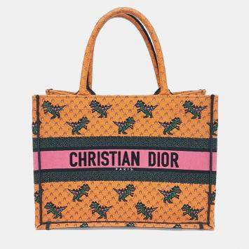 Pre Owned Christian Dior Book Tote Bag 36