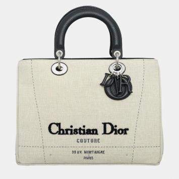 Pre Owned Christian Dior Large Lady Dior Etoile Cruise bag