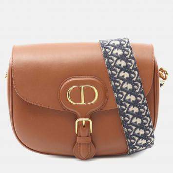 Dior Brown Large Smooth Calfskin Bobby Crossbody
