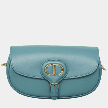Dior Bobby East West Blue Bag