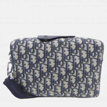 Dior Oblique Canvas Shoulder Bag