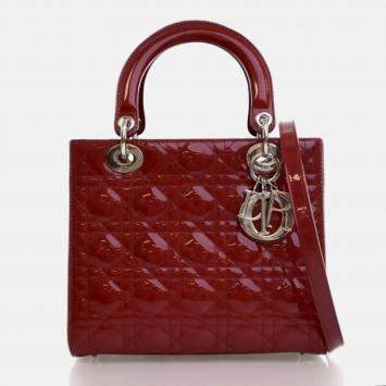 Dior Medium Patent Lady Dior
