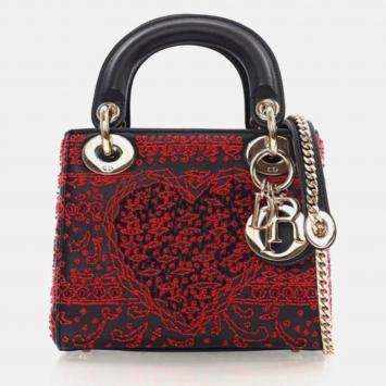 Dior Mini Embroidered Playing Cards Lady Dior