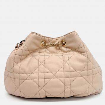 Pre Owned Dior Beige Leather Army Bag