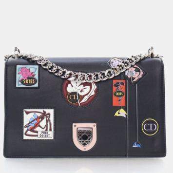 Pre Owned Dior Medium Calfskin Diorama