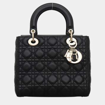 Pre Owned Dior Medium Lady Dior Bag