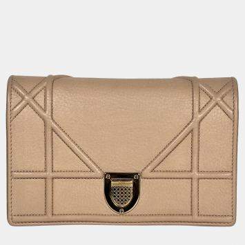 Pre Owned Dior Diorama Wallet On Chain