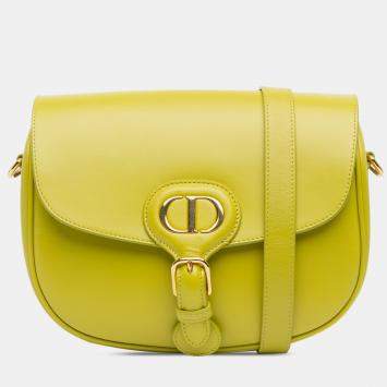 Pre Owned Dior Green Medium Leather Bobby Crossbody