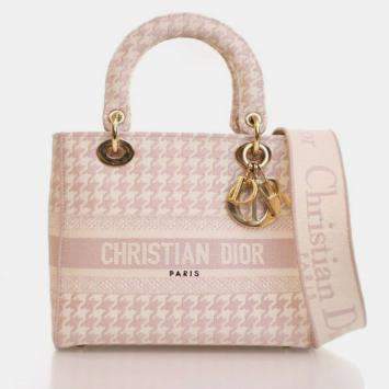 Pre Owned Dior Medium Canvas D-Lite