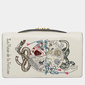 Pre Owned "La Roue de la Fortune" Tarot Clutch