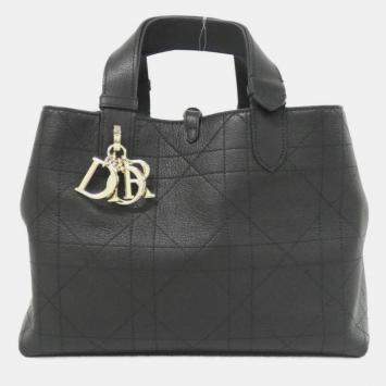 Dior Navy Blue/Beige Oblique Jacquard and Leather Saddle