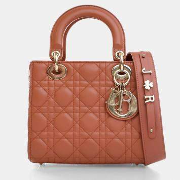 Pre Owned Dior Small Lambskin Lady Dior MyABCDior