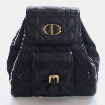 مملوكة مسبقًا Christian Dior Lambskin Nano Macrocannage Caro Backpack