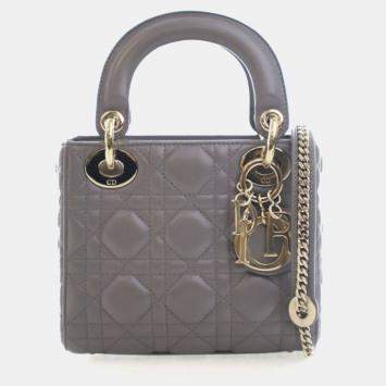 مملوكة مسبقًا Christian Dior Mini Lambskin Lady Dior