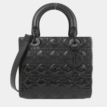 مملوكة مسبقًا حقيبة يد ديور ليدي متوسطة