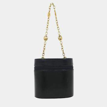مملوكة مسبقًا Christian Dior Black Chain Handbag