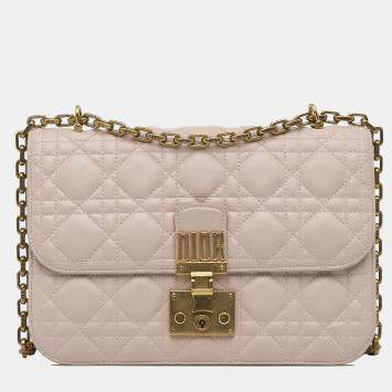 مملوكة مسبقًا Dior Pink Cannage Dioraddict Crossbody