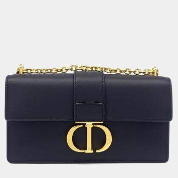 Pre Owned حقيبة ديور 30 مونتين إيست ويست جلد أسود