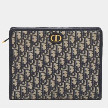 Pre Owned حقيبة بوتش ديور مونتين 30 قماش أوبليك كحلي