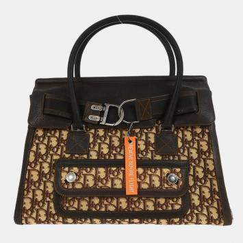 مملوكة مسبقًا Christian Dior Trotter Flight Travel Bag Handbag