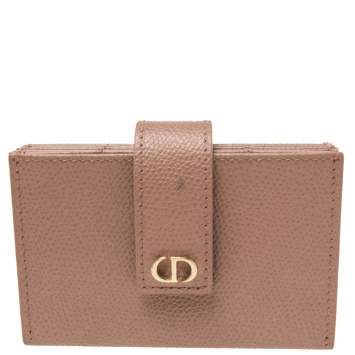 Pre Owned Dior Nude Leather 30 Montaigne 5 Pocket Card Holder