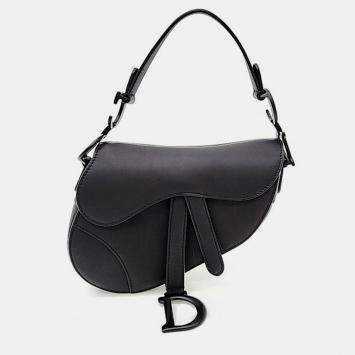 Pre Owned Christian Dior Ultramat Saddle Bag + Strap