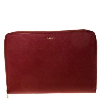 Pre Owned DKNY Red Leather iPad Case