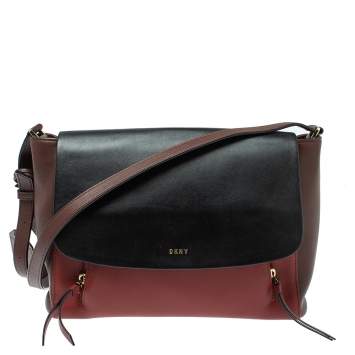 Pre Owned DKNY Multicolor Leather Greenwich Crossbody Bag