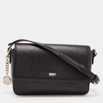 DKNY Linton Leather Messenger