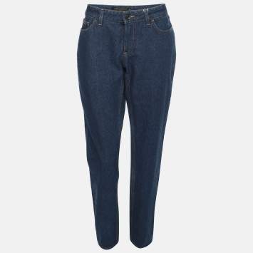 Pre Owned Dolce & Gabbana Blue Denim Jeans M