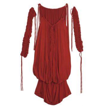 Pre Owned Dolce & Gabbana Red Dress S