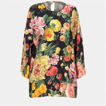 Pre Owned Dolce & Gabbana Viscose Tops 40