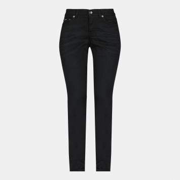 Pre Owned Dolce & Gabbana Black Denim Girly Jeans S Waist 27"