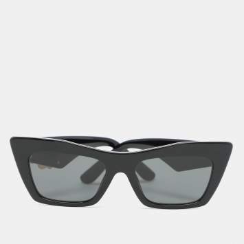 Pre Owned Dolce & Gabbana Black DG4435 Cat-Eye Sunglasses