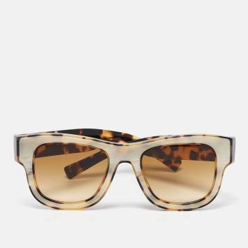 Pre Owned Dolce & Gabbana Tortoise Brown Gradient DG4379-F Wayfarer Sunglasses