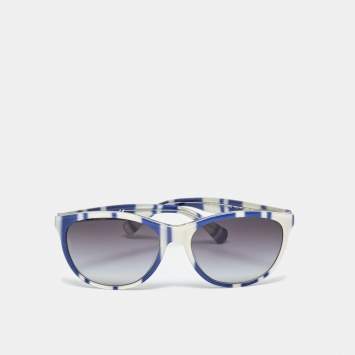 Pre Owned Dolce & Gabbana Blue/Black Gradient DD3091 Wayfarer Sunglasses