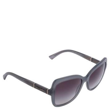 Pre Owned Dolce & Gabbana Grey DG4244 Square Sunglasses
