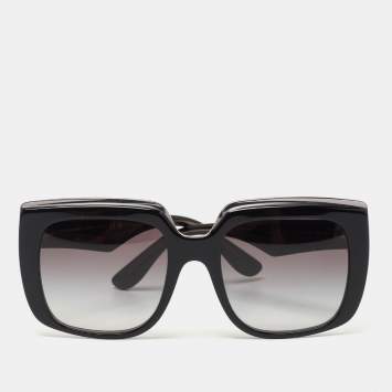 مملوكة مسبقًا Dolce & Gabbana Black DG4414 Square Sunglasses