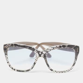 Pre Owned Dolce & Gabbana Blue Gradient DG4226 Wayfarer Sunglasses 