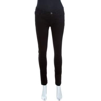 Pre Owned Dolce & Gabbana Black Denim Pretty Skinny Jeans S