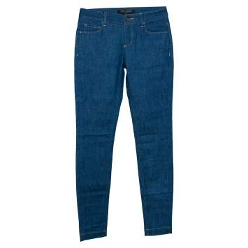 مملوكة مسبقًا Dolce & Gabbana Indigo Denim Slim Fit Jeans XS